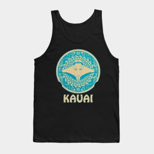 Manta Ray Shield of Kauai Tank Top